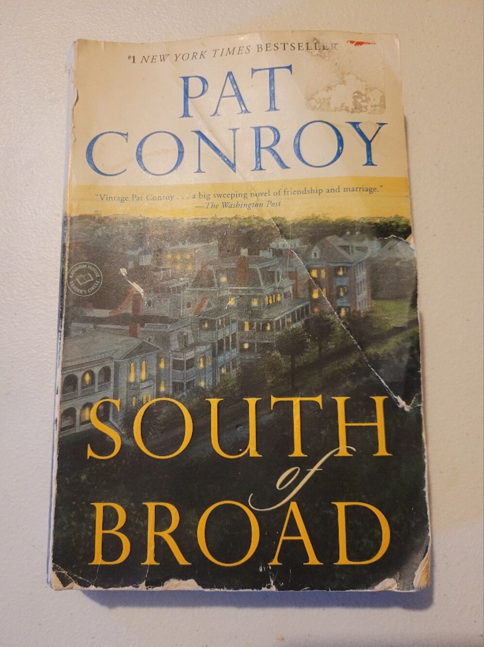'South of Broad' Book By Pat Conroy